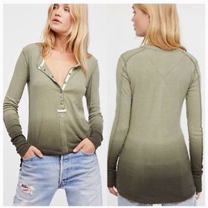Free People Ombré Cozy Up Henley